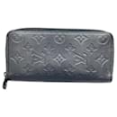 Louis Vuitton Zippy Wallet Vertical Leather Long Wallet M62902 in fair condition