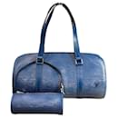 Louis Vuitton Soufflot Handbag Leather Handbag M52225 in good condition