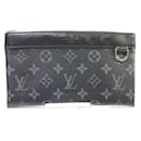 Louis Vuitton Pochette Discovery PM Canvas Clutch Bag M44323 in fair condition