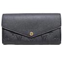 Louis Vuitton Portefeuille Sarah Leather Long Wallet M61182 in good condition
