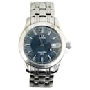 Omega Silver Quartz Stainless Steel Seamaster 120M Watch