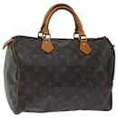 Louis Vuitton Monogram Speedy 30 Hand Bag M41526 LV Auth yk11653