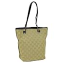 GUCCI GG Canvas Sherry Line Hand Bag Beige Brown 31244 auth 70126 - Gucci