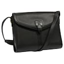 Burberrys Shoulder Bag Leather Black Auth mr101 - Autre Marque
