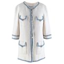 Stunning CC Buttons Ecru Tweed Jacket - Chanel