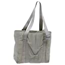 CHANEL Sports Line Tote Bag Toile Gris CC Auth bs13030 - Chanel