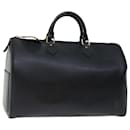 Louis Vuitton Epi Speedy 35 Hand Bag Black M42992 LV Auth mr113