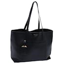 PRADA Tote Bag Leather Black 1BG046 Auth am6062 - Prada