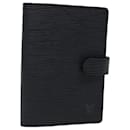 LOUIS VUITTON Epi Agenda PM Day Planner Cover Black R20052 LV Auth 70286 - Louis Vuitton