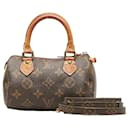 Louis Vuitton Mini Speedy Canvas Handbag M41534 in good condition