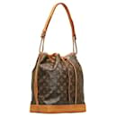 Louis Vuitton Noe Canvas Shoulder Bag M42224 in good condition
