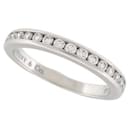 BAGUE TIFFANY & CO ALLIANCE SETTING 16183334 T51 PLATINE DIAMANTS 0.24CT - Tiffany & Co