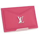 Louis Vuitton Porto Cult Lock Me Card Case Étui à cartes en cuir M68555 In excellent condition