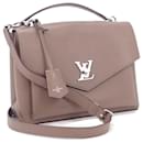 Louis Vuitton My Lock Me Satchel Leather Shoulder Bag M54877 in excellent condition