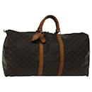 Louis Vuitton-Monogramm Keepall 55 Boston Bag M.41424 LV Auth 67843