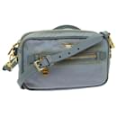 PRADA Shoulder Bag Nylon Light Blue Auth 70157 - Prada