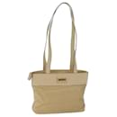 CELINE Shoulder Bag Canvas Beige Auth 70633 - Céline