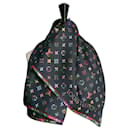 Pañuelo de seda Louis Vuitton LV Garden nuevo de 90 cm.