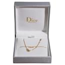 Dior Mimirose yellow gold and diamonds necklace