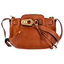 Chloé Owen Bucket Bag in Brown Leather