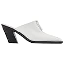 Eclair Zip Mule - Elleme - White - Leather - Autre Marque