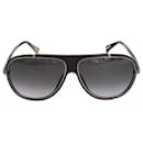 Lanvin SLN 021 Sunglasses in Brown Plastic