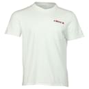 Camiseta con logo Sandro Amour de algodón blanco