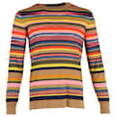 Missoni Striped Sweater in Multicolor Wool