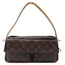 Louis Vuitton Viva Cite MM Canvas Shoulder Bag M51164 in good condition