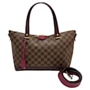 Louis Vuitton Hyde Park Canvas Tote Bag N41014 in good condition