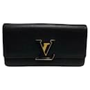 Louis Vuitton Capucines Wallet Leather Long Wallet Portefeuille en bon état