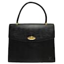 Louis Vuitton Malesherbes Leather Handbag M52372 in good condition