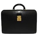 Louis Vuitton Serviette Fermoir Leather Business Bag M54352 in good condition