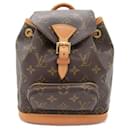 Louis Vuitton Monogram Mini Montsouris Canvas Backpack M51137 in excellent condition