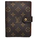 Louis Vuitton Agenda PM Capa para Notebook em Lona R20005 em boa condição