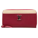 Louis Vuitton Zippy Lock Me Leather Long Wallet M63816 in excellent condition