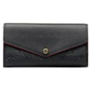 Louis Vuitton Portefeuille Sarah Leather Long Wallet M62125 in good condition