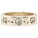 Gucci Silver GG Ghost Ring