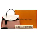Louis Vuitton Lockme Ever MM Leather Handbag M52787 in good condition