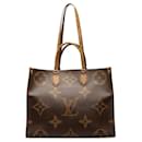Louis Vuitton OnTheGo GM Canvas Tote Bag M45320 in good condition