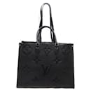 Louis Vuitton On The Go GM Leather Tote Bag M44925 in good condition
