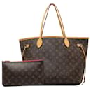 Louis Vuitton Neverfull MM Canvas Tote Bag M40995 in good condition