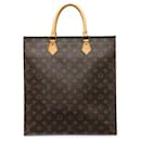 Louis Vuitton Sac Plat Canvas Tote Bag M51140 in good condition