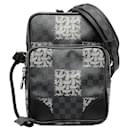 Louis Vuitton Damier Graphite Christopher Nemeth Amazon Canvas Crossbody Bag N50012 in good condition