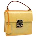 LOUIS VUITTON Monogram Vernis Spring Street Hand Bag Gris M91029 LV Auth 71070 - Louis Vuitton