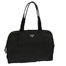 PRADA Hand Bag Nylon Black Auth yk11943 - Prada
