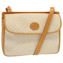 GUCCI Micro GG Canvas Shoulder Bag PVC Beige Auth ep3935 - Gucci