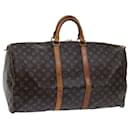 Louis Vuitton-Monogramm Keepall 55 Boston Bag M.41424 LV Auth yk11738