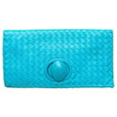 Bottega Veneta Intrecciato Clutch mit Drehverschluss