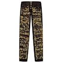 Paris / Byzance Runway Tweed and Denim Trousers - Chanel